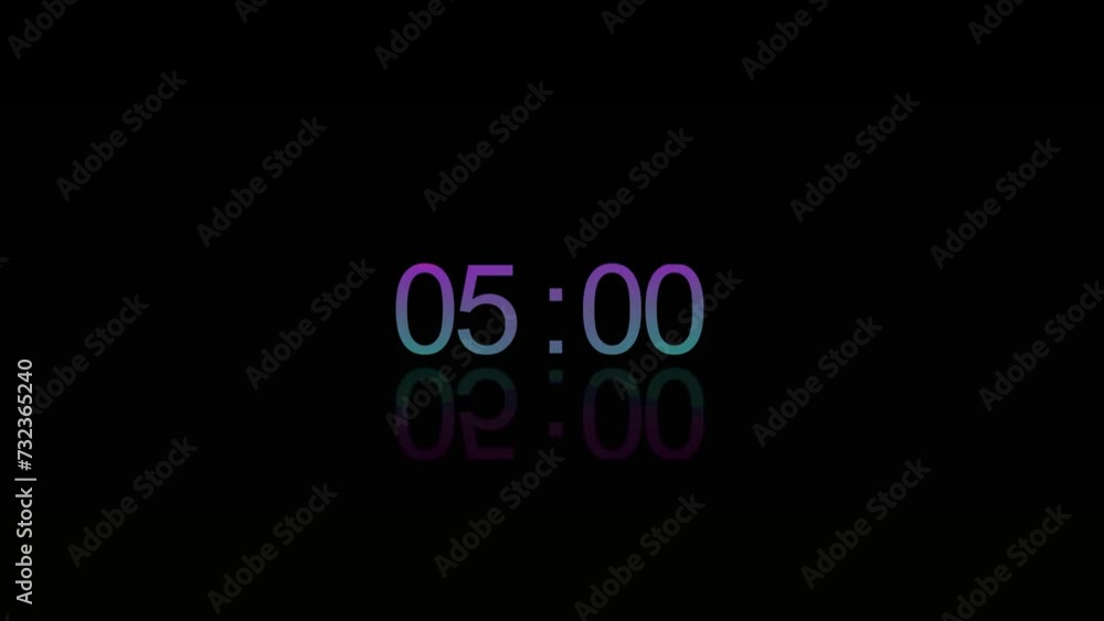 Countdown Animation Video starting from the thirty minute mark Countdown Animation Video starting from the thirty minute mark