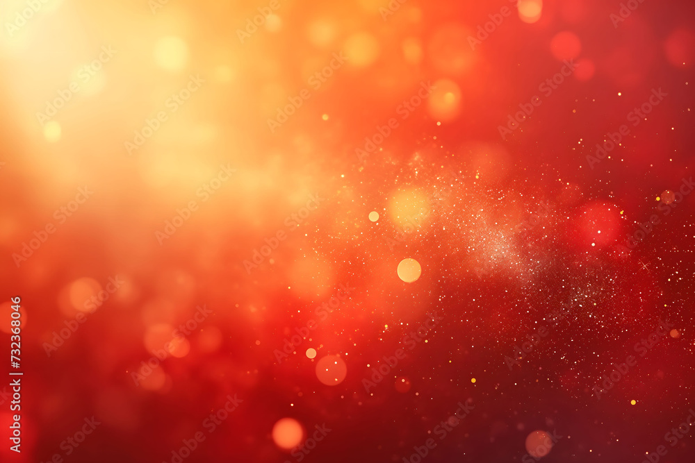 Abstract Red and Gold Bokeh Lights Background for Festive Occasions Abstract Red and Gold Bokeh Lights Background for Festive Occasions