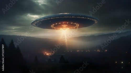 UFO spaceship lands on an unknown wild planet to conduct experiments and enslave the planet. The aliens are on a mission to find the heads of natural resources. Discovering new spaces in the universe