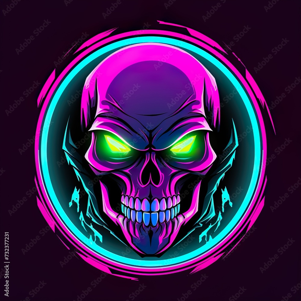 skull logo esport and gaming vector mascot design skull logo esport and gaming vector mascot design