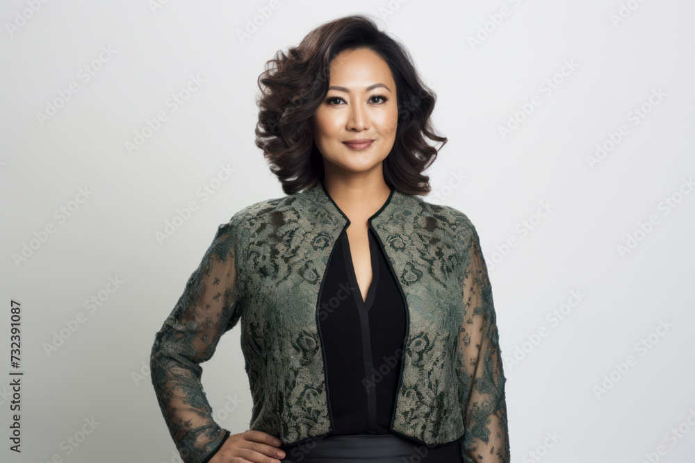 Confident business woman posing in stylish work attire. Professional portrait. Confident business woman posing in stylish work attire. Professional portrait.