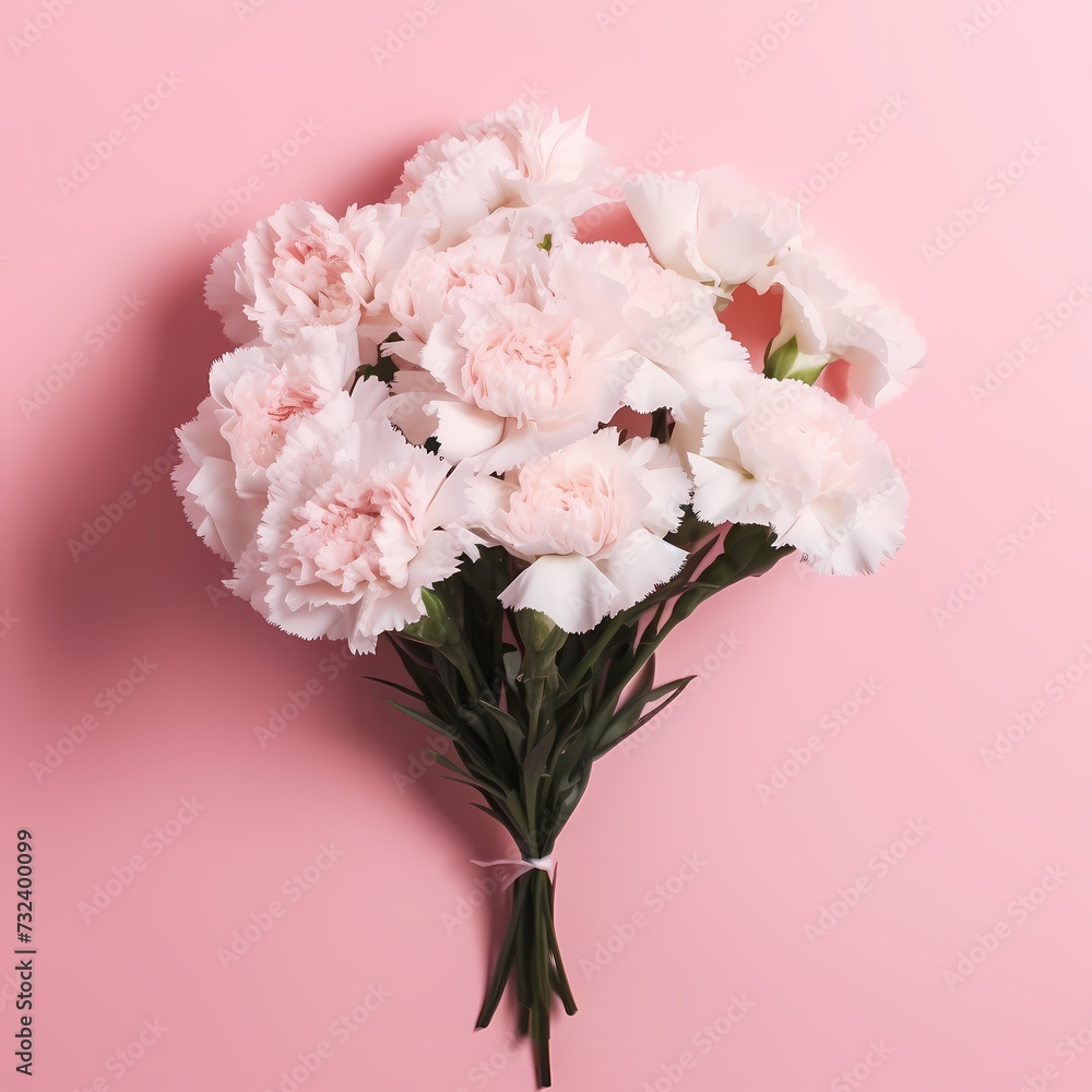 Bouquet of Pink Carnations