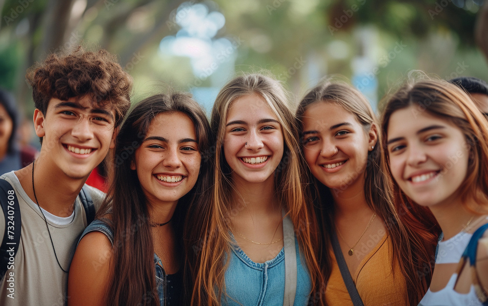 Group of Young People Standing Next to Each Other Group of Young People Standing Next to Each Other