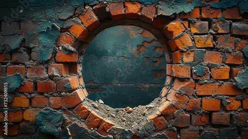 Brick Wall Hole: A Glimpse into the Past Generative AI