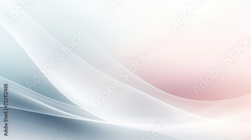 A white and pink abstract background featuring smooth lines. Ideal for various design projects