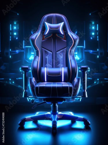 Photo of a modern gaming chair