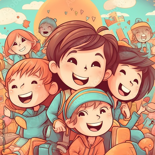 Animated Family Portrait