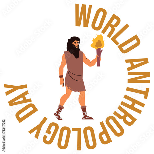 world anthropology day banner design, social media post