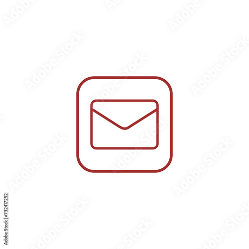 Free Download Email icon isolated on transparent background - GFXLoad