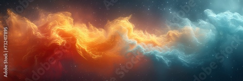 Creative Composite Abstract Illustration, Background Banner