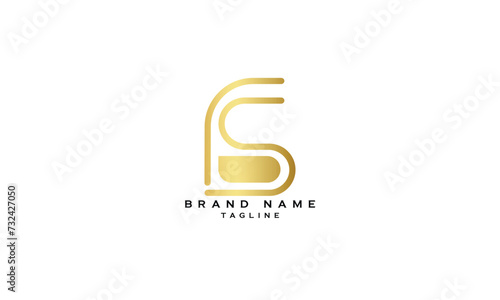 BRS, BSR, RBS, RSB, SRB, SBR, Abstract initial monogram letter alphabet logo design photo