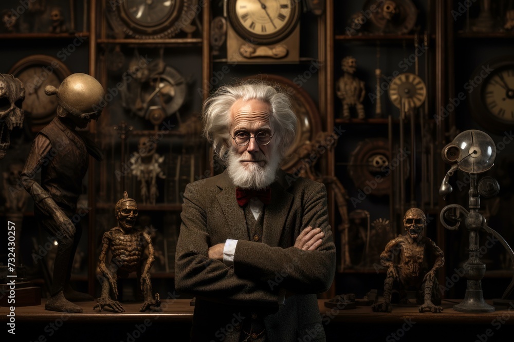 Old psychoanalyst. Mental support health. Generate Ai