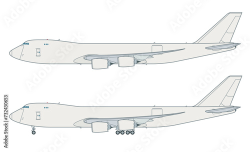 Gr0ßraum-Frachtflugzeug