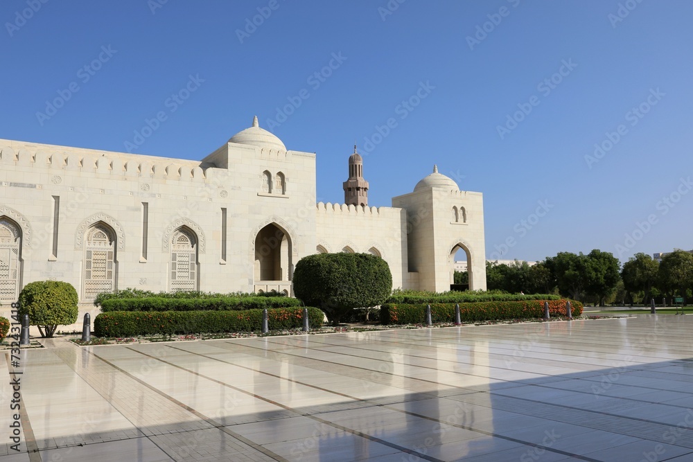 Fototapeta premium Sultan Qaboos Grand Moschee, Muscat, Oman