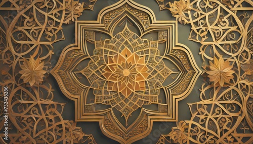 ornament of a mosque