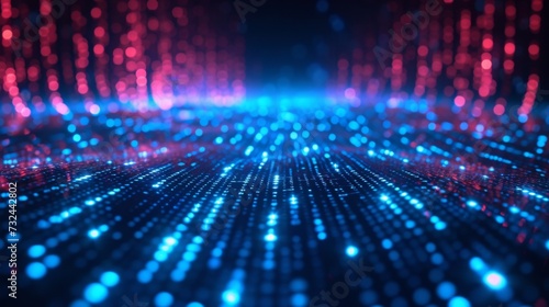 Explore the dazzling matrix of a cybernetic future, where algorithms optimize our digital world and connectivity revolutionizes our modern era.