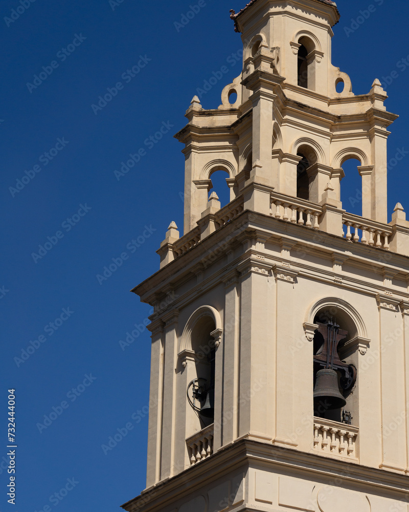 Bell Tower Majesty: Iconic Landmark in Valencia, Spain