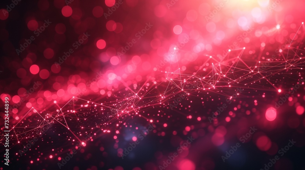 Experience the fusion of art and technology with our red-themed digital background, featuring a complex network of glowing plexus lines and futuristic neon lights. Experience the fusion of art and technology with our red-themed digital background, featuring a complex network of glowing plexus lines and futuristic neon lights.