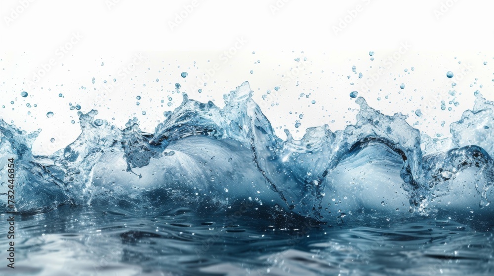 The macro lens captures the fluid rotation of a water droplet, showcasing the art of nature in a clean, clear, and isolated moment of splashing beauty. The macro lens captures the fluid rotation of a water droplet, showcasing the art of nature in a clean, clear, and isolated moment of splashing beauty.