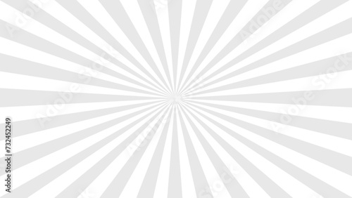 Grey and white sunburst background
