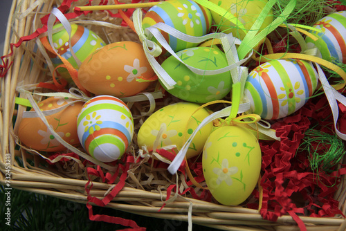 Des œufs de Pâques pour la décoration