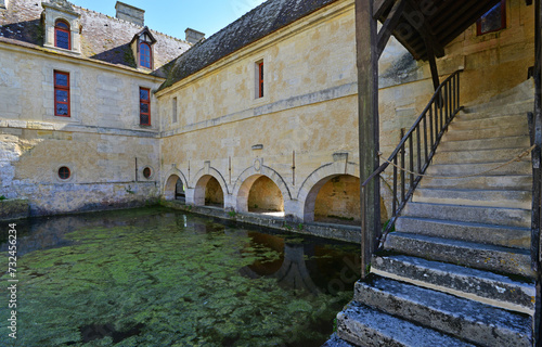 Chaussy, France - may 15 2023 : Villarceaux estate photo