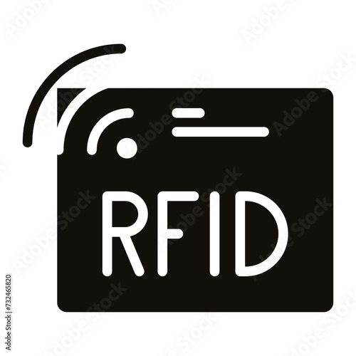 Rfid icon vector image. Can be used for New Media.