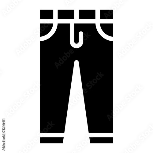 Pants icon vector image. Can be used for Battle Royale.
