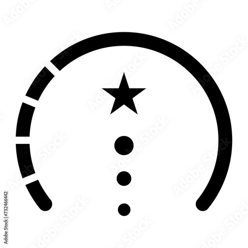Rank icon vector image. Can be used for Battle Royale.
