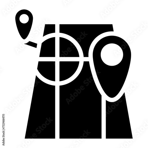 Red Zone icon vector image. Can be used for Battle Royale.