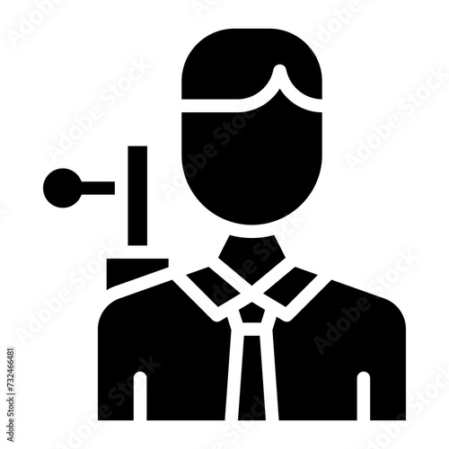 Solo icon vector image. Can be used for Battle Royale.