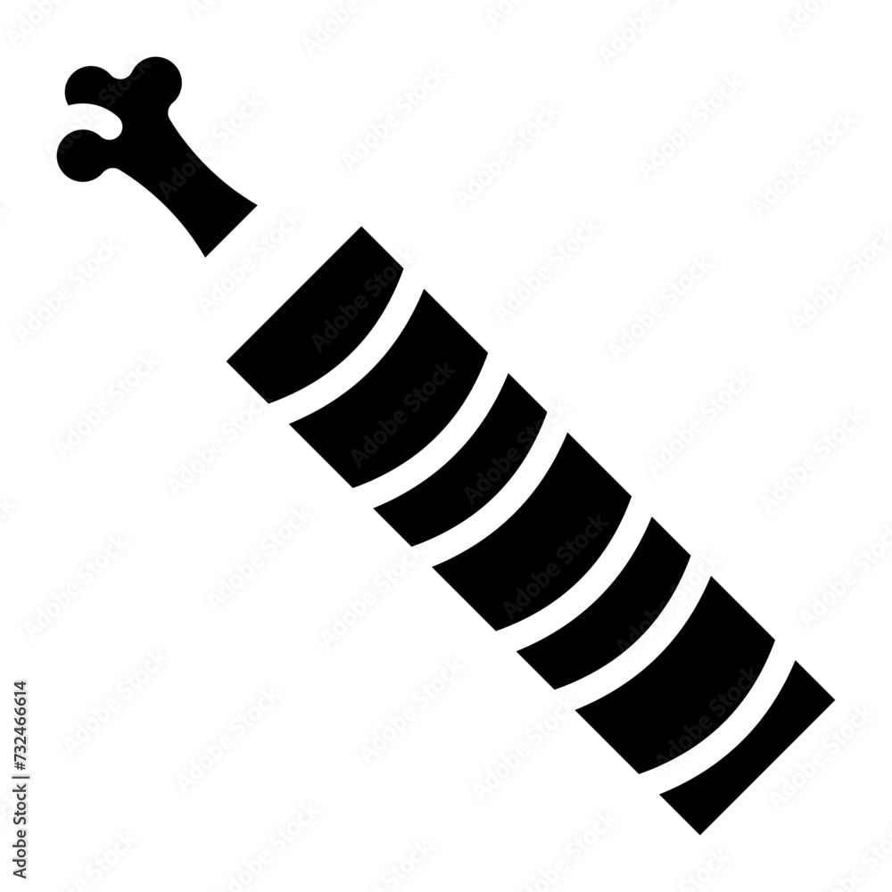 Suppressor icon vector image. Can be used for Battle Royale.