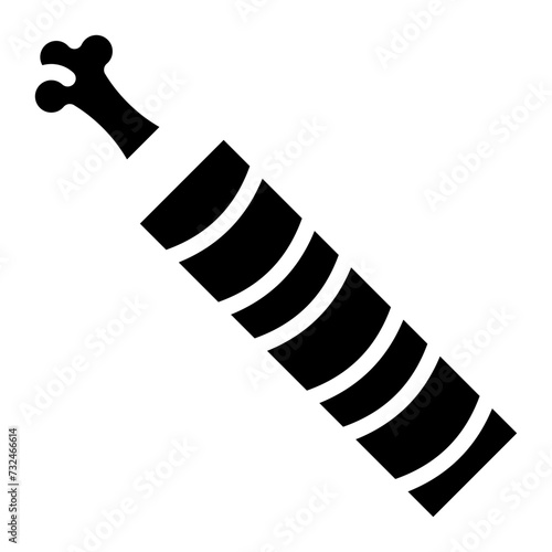 Suppressor icon vector image. Can be used for Battle Royale.