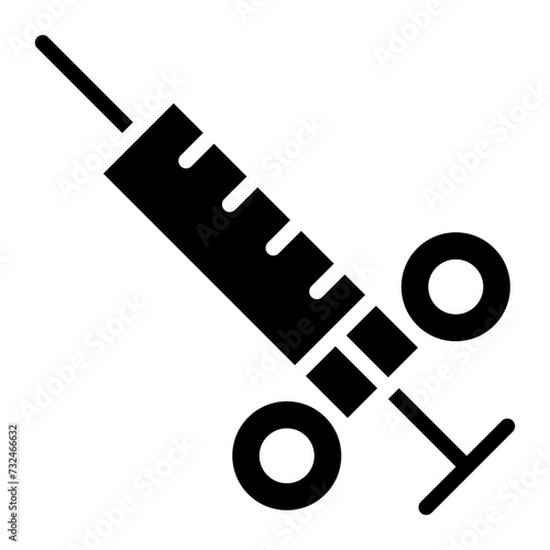 Adrenaline Syringe icon vector image. Can be used for Battle Royale.