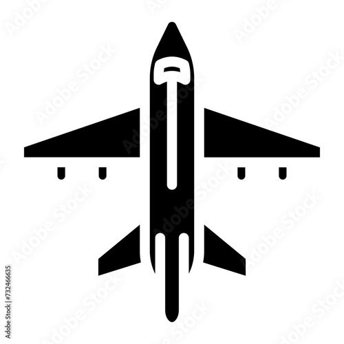 Aircraft icon vector image. Can be used for Battle Royale.