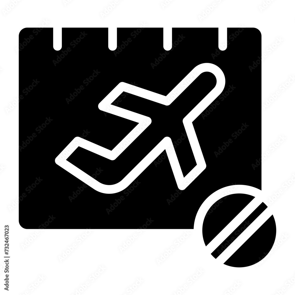 Overbooking icon vector image. Can be used for Airline. Overbooking icon vector image. Can be used for Airline.