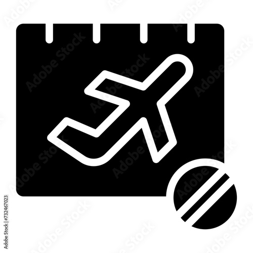 Overbooking icon vector image. Can be used for Airline.