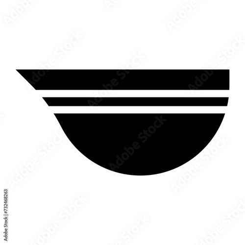 Evaporating Dish icon vector image. Can be used for Science.