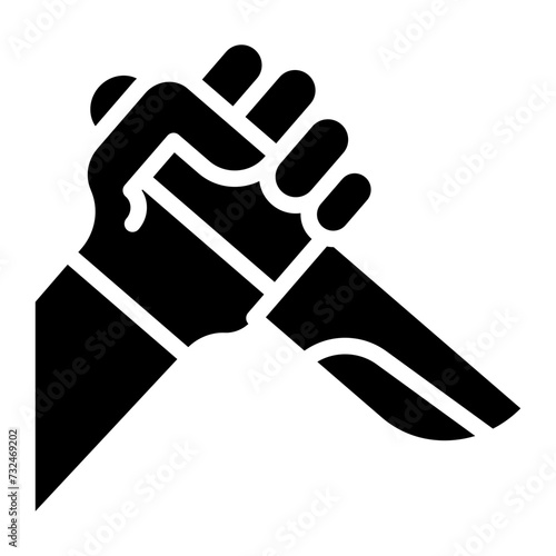 Killing icon vector image. Can be used for Prison.
