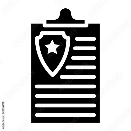 Police Fine icon vector image. Can be used for Prison.