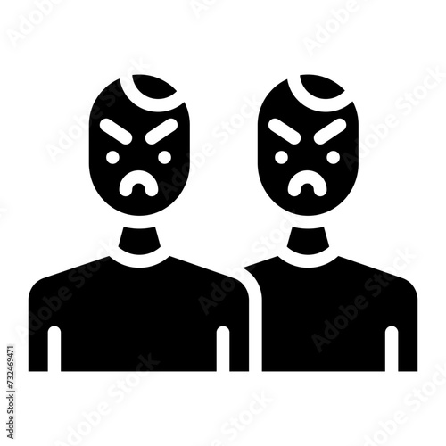 Cellmate icon vector image. Can be used for Prison.