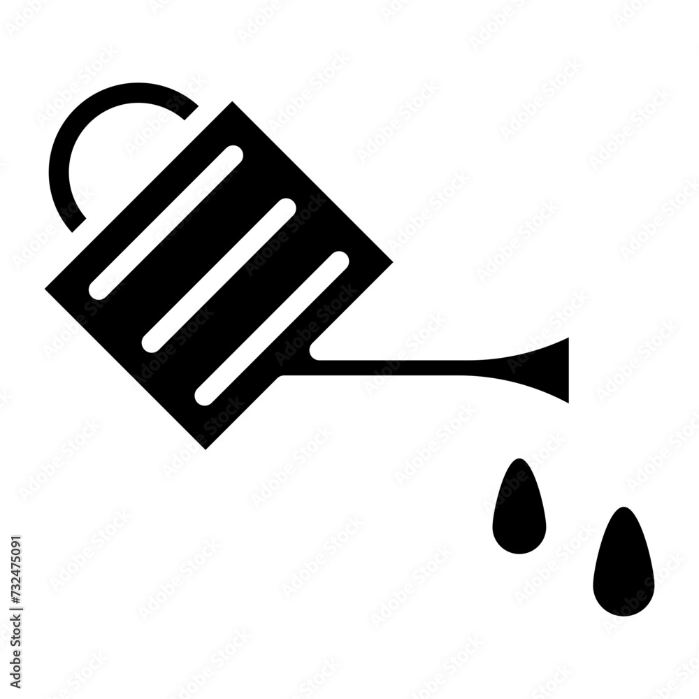 Watering icon vector image. Can be used for Laundry. Watering icon vector image. Can be used for Laundry.