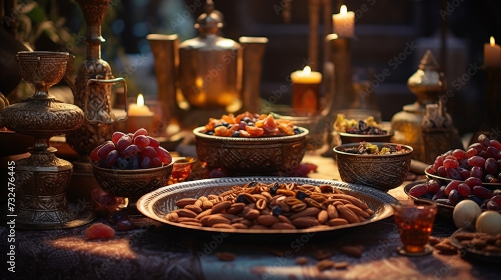 Uncover the secrets behind crafting authentic Ramadan dishes, where the aromatic blend of dates and almonds weaves a tapestry of culinary excellence.