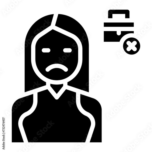 Unemployed icon vector image. Can be used for Homeless.