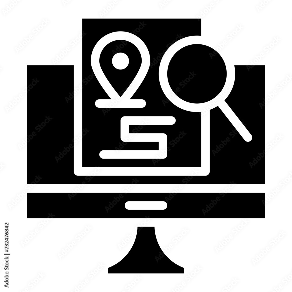 Tracking icon vector image. Can be used for Supply Chain. Tracking icon vector image. Can be used for Supply Chain.