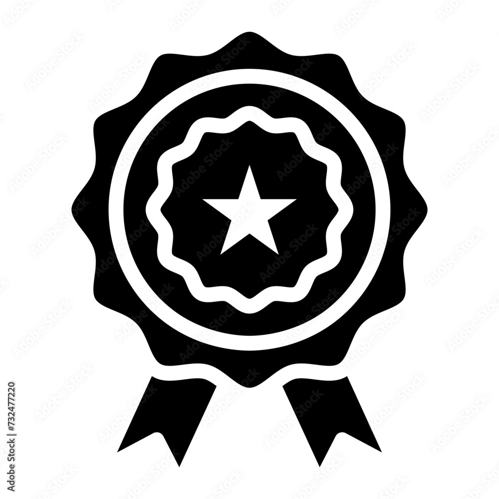 Badge icon vector image. Can be used for Shooting. Badge icon vector image. Can be used for Shooting.