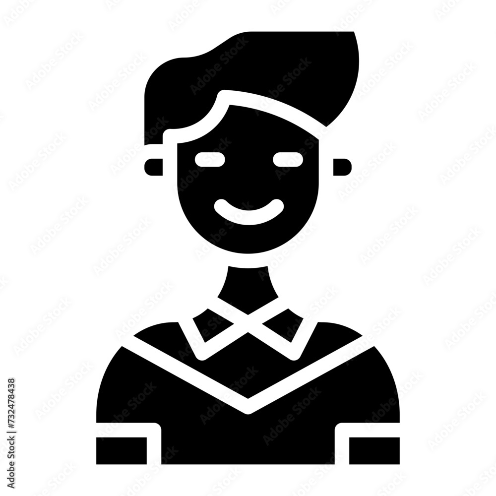 Man icon vector image. Can be used for Fairytale. Man icon vector image. Can be used for Fairytale.