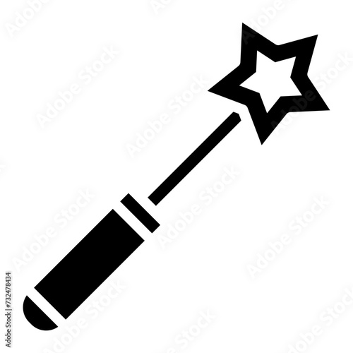 Magic icon vector image. Can be used for Fairytale.