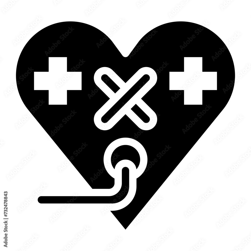 Heartworm Treatment icon vector image. Can be used for Veterinary. Heartworm Treatment icon vector image. Can be used for Veterinary.