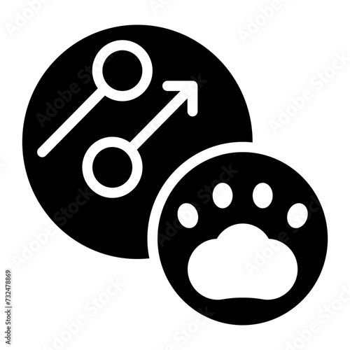 Neuter icon vector image. Can be used for Veterinary.